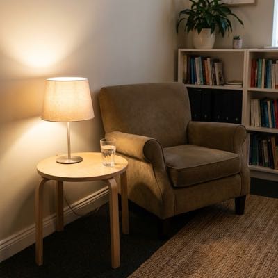 Welcoming consultation room at the Human Performance Clinic, Glasgow